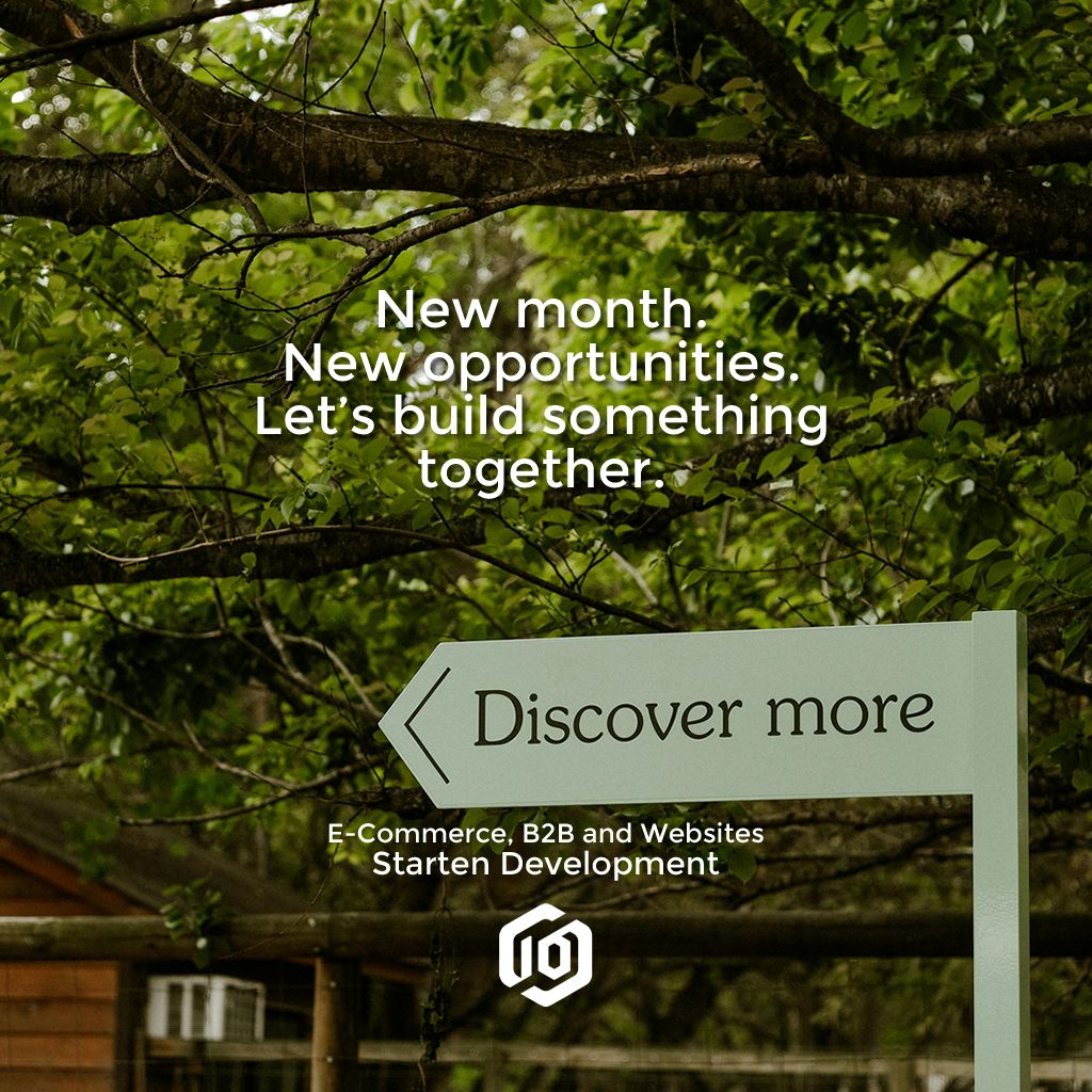 Καλό μήνα από τη Starten Development!